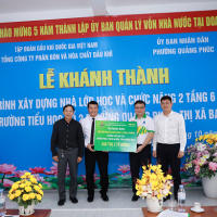 Khánh thành và bàn giao trường tiểu học số 2, thị xã Ba Đồn