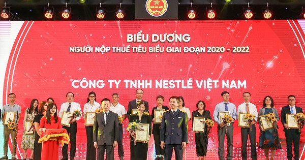 Nestlé Việt Nam tiếp tục nằm trong danh sách doanh nghiệp đóng thuế TNDN lớn nhất Việt Nam