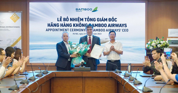 Bamboo Airways bổ nhiệm ông Lương Hoài Nam làm Tổng Giám đốc