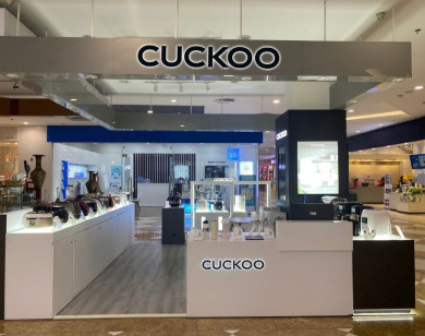 Cuckoo Vina khai trương cửa hàng mới tại các thành phố lớn