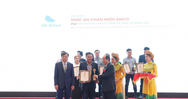 Anco tự hào được vinh danh "Thương hiệu vàng Nông nghiệp Việt Nam" Năm 2023