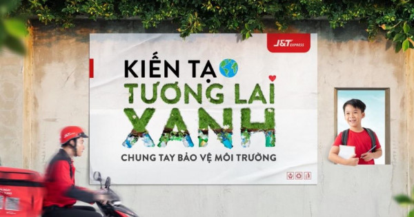 J&T Express kiến tạo giá trị bền vững cho tương lai xanh