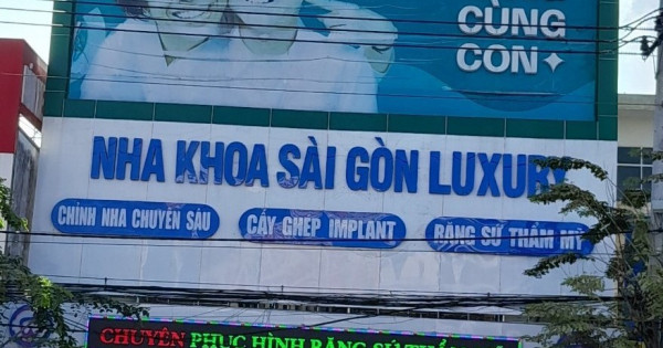 Nha khoa Sài Gòn Luxury TP Đồng Xoài “bỏ rơi” bệnh nhân?