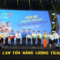 Sôi nổi các hoạt động của Ngày hội “Thanh niên công nhân - Lan tỏa năng lượng tích cực” tại Cần Thơ