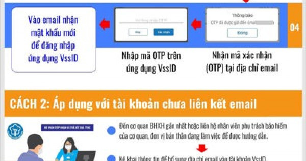 Quên mật khẩu ứng dụng VssID và cách lấy lại mật khẩu ứng dụng VssID