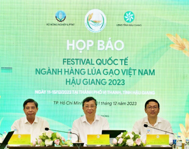 39 quốc gia tham dự Festival Quốc tế ngành hàng lúa gạo Việt Nam - Hậu Giang 2023 