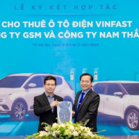 Công ty Nam Thắng thuê 200 ô tô điện từ GSM, triển khai dịch vụ taxi điện tại Kiên Giang