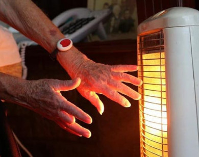 Cách sử dụng đèn sưởi an toàn và tiết kiệm trong mùa đông