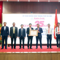Kỷ niệm 25 năm báo Kinh tế & Đô thị phát hành số báo đầu tiên