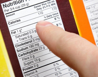 Bộ Y tế hướng dẫn cách ghi thành phần dinh dưỡng trên nhãn thực phẩm từ ngày 15/2/2024