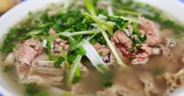 Phở bò Việt Nam vào top 20 món ăn có nước ngon nhất thế giới