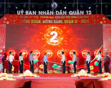 Quận 12, TP Hồ Chí Minh: Hơn 500 gian hàng tham gia hội chợ xúc tiến thương mại, kích cầu tiêu dùng và ẩm thực