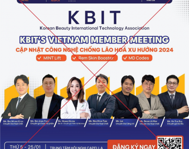 TP Hồ Chí Minh: Đình chỉ hội thảo thẩm mỹ trái phép có liên quan đến ông “Mr. Lee” và Công ty Thẩm mỹ quốc tế Yonglee