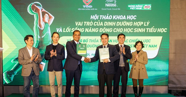 Viện Dinh dưỡng Quốc gia và Nestlé Việt Nam hợp tác nâng cao nhận thức về vai trò của dinh dưỡng