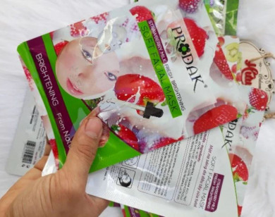Thu hồi sản phẩm Prodak Strawberry Soft Facial Mask không đạt tiêu chuẩn chất lượng