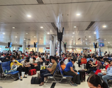Sân bay Tân Sơn Nhất lập kỷ lục đón 154.000 hành khách trong ngày 17/2