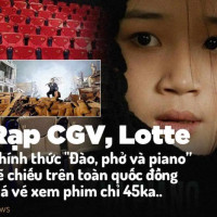 Thực hư thông tin CGV, Lotte chiếu phim Đào, phở và piano?