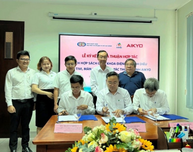 Công ty Điện tử AIKYO Việt Nam ký kết hợp tác với Công ty VEPIC