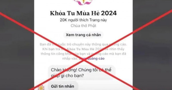 Cảnh giác với chiêu trò chiếm đoạt tiền qua khóa tu mùa hè “ảo”