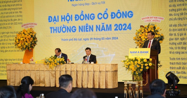 Nam A Bank tổ chức thành công Đại hội đồng cổ đông thường niên năm 2024 với những quyết sách chiến lược