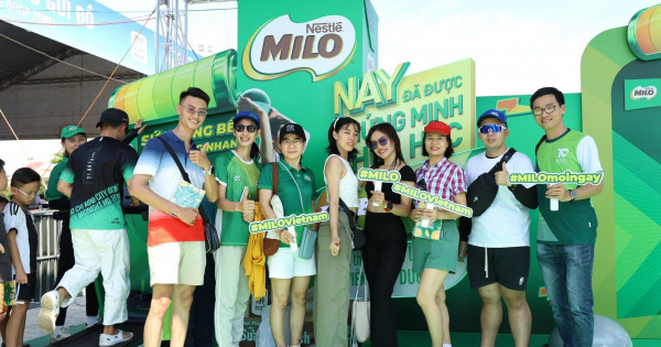 NESTLÉ MILO đồng hành cùng Tiền Phong Marathon 2024 tiếp sức cho thế hệ trẻ Việt Nam bền bỉ hơn