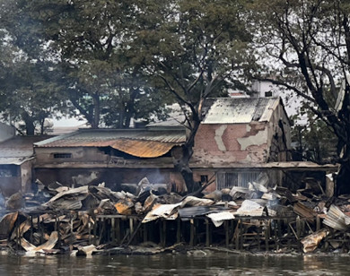 Công an Thành phố Hồ Chí Minh thông tin thiệt hại vụ cháy ở quận 8