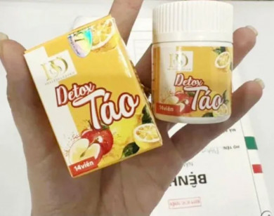 Bộ Y tế cảnh báo sản phẩm Detox Táo hỗ trợ giảm cân chứa sibutramin