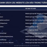 Cảnh báo: Hàng loạt website giả mạo ngân hàng, trang thương mại điện tử
