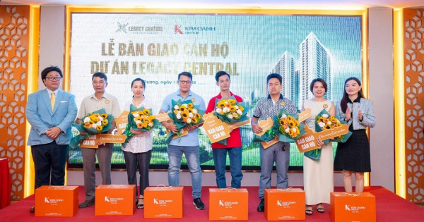 Kim Oanh Group bắt đầu bàn giao căn hộ Legacy Central