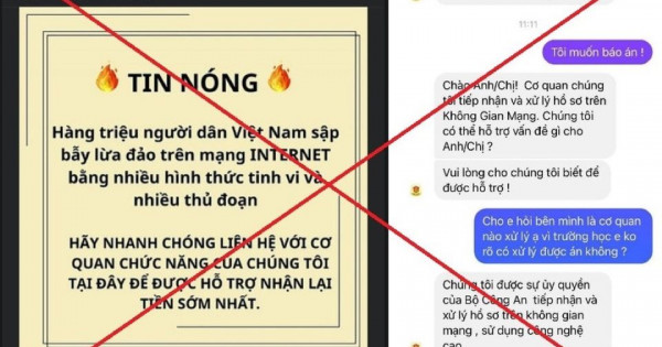 Giả mạo Trường cao đẳng Cảnh sát nhân dân hỗ trợ lấy lại tiền lừa đảo