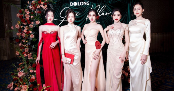 Hoa hậu Huỳnh Thúy Anh khoe nhan sắc diều diễm tại fashionshow “Giai Nhân” của Đỗ Long