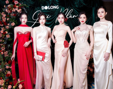 Hoa hậu Huỳnh Thúy Anh khoe nhan sắc diều diễm tại fashionshow “Giai Nhân” của Đỗ Long