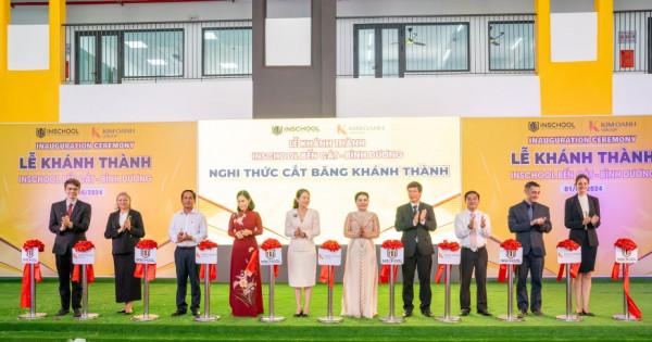 Kim Oanh Group khánh thành trường INschool Bến Cát