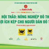 Nông nghiệp đô thị - lợi ích kép cho người dân đô thị