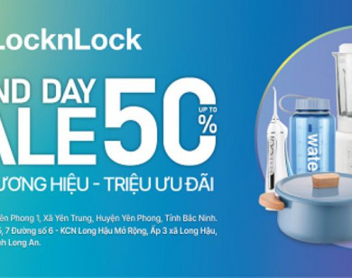 ‘Siêu sale Brand Day’ đổ bộ, LocknLock ưu đãi giảm đến 50%++