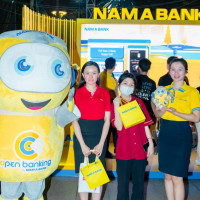 Nhiều công nghệ hiện đại của Nam Á Bank thu hút khách hàng tại ngày ''Không tiền mặt 2024''