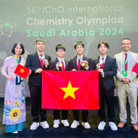 Việt Nam giành 3 Huy chương vàng Olympic Hóa học quốc tế năm 2024