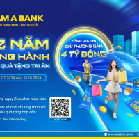 Kỷ niệm 32 năm thành lập, Nam A Bank tung ưu đãi trị giá lên đến 4 tỷ đồng
