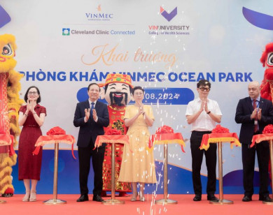 Vinmec khai trương phòng khám đa khoa quốc tế tại Vinhomes Ocean Park