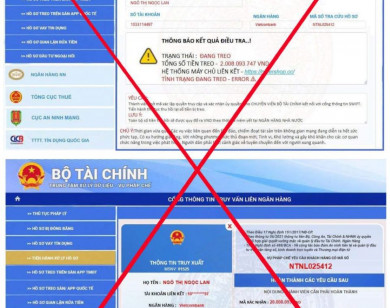 Tiếp tục xuất hiện tình trạng giả mạo chữ ký, con dấu của lãnh đạo Bộ Tài chính