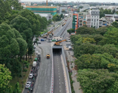 Ngày mai thông xe hầm chui "giải cứu" kẹt xe cửa ngõ sân bay Tân Sơn Nhất