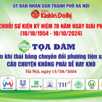 Tọa đàm "Giảm khí thải bằng chuyển đổi phương tiện xanh: Câu chuyện không phải dễ hay khó"