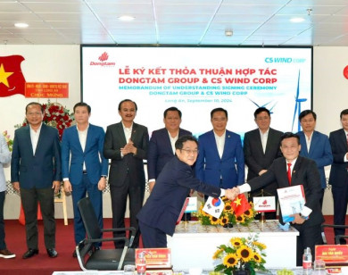 Đồng Tâm Group ký kết hợp tác với Tập đoàn CS Wind của Hàn Quốc