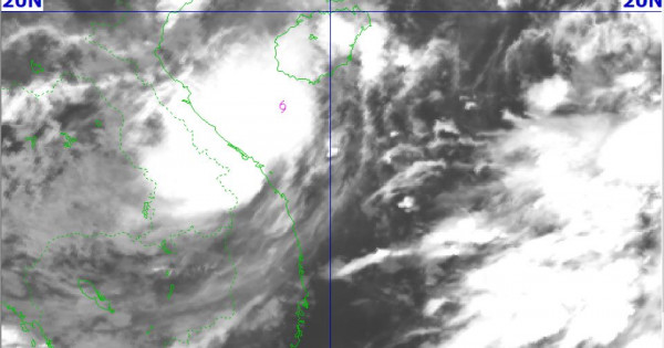 Áp thấp nhiệt đới mạnh lên thành bão số 4, áp sát vùng biển miền Trung
