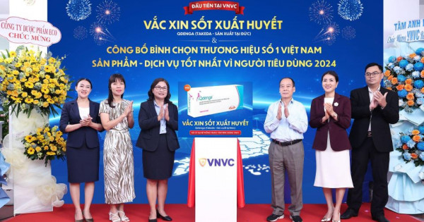 Việt Nam chính thức triển khai tiêm vaccine sốt xuất huyết cho trẻ từ 4 tuổi và người lớn