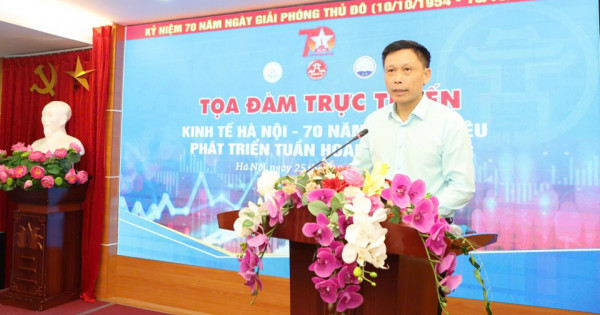 [Live] Kinh tế Hà Nội - 70 năm vì mục tiêu phát triển tuần hoàn, bền vững