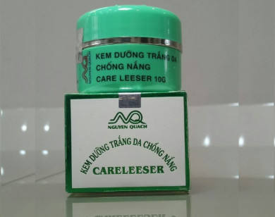 Đình chỉ lưu hành 2 loại kem dưỡng da Careleeser và Thuần Mộc do không đạt chất lượng