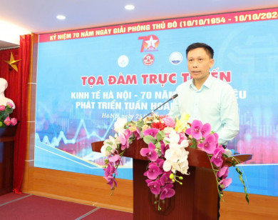 [Live] Kinh tế Hà Nội - 70 năm vì mục tiêu phát triển tuần hoàn, bền vững