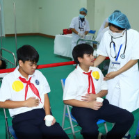 Diễn tập điều tra, xử lý ngộ độc thực phẩm trong trường học