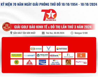 Giải Golf Báo Kinh tế & Đô thị: Sân chơi chuyên nghiệp, kết nối cộng đồng golfer và doanh nghiệp